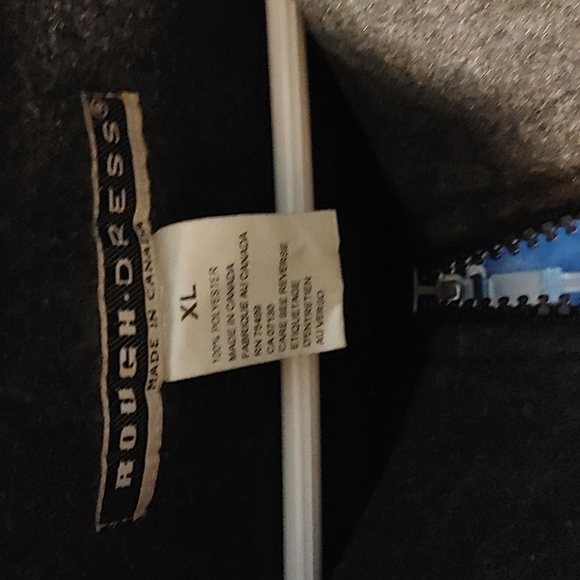 💚Men's Blue Fleece Zip Vest XL - Picture 2 of 6